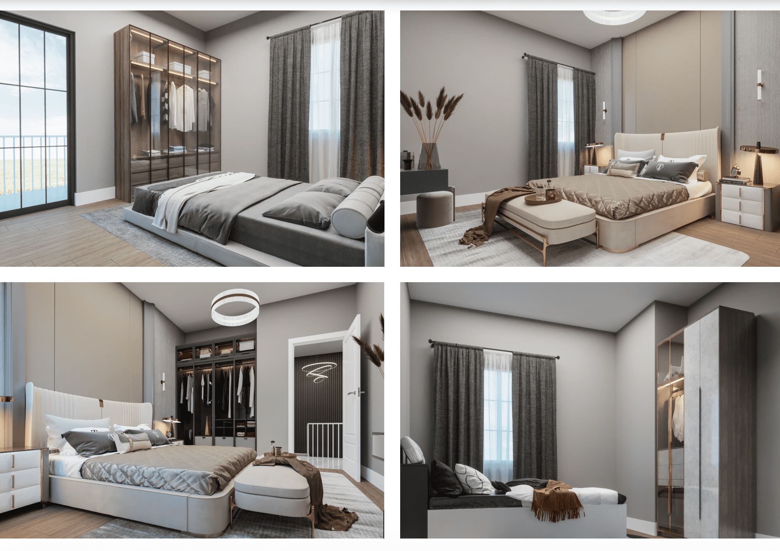 İç Mekân Yatak Odası