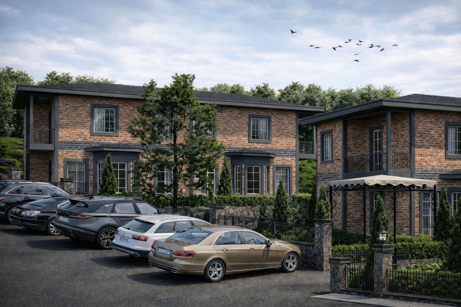 Pamuk Evler Önden Görünüm