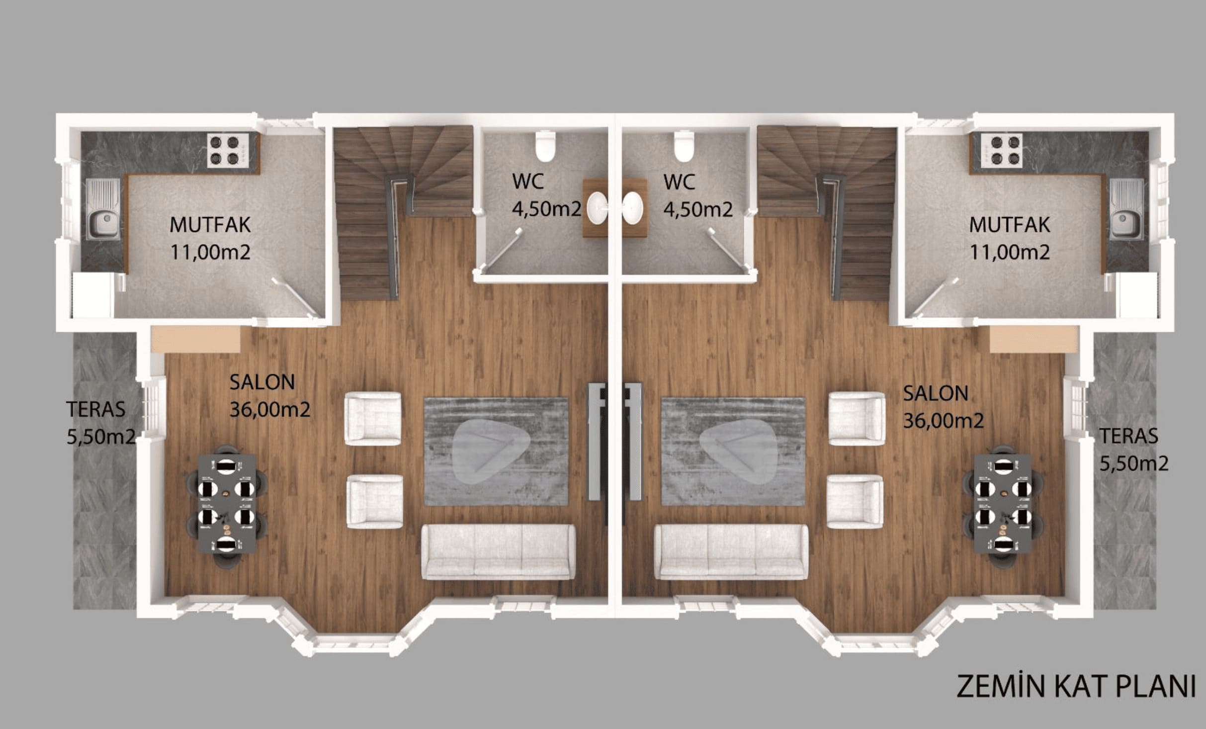 Zemin Kat Planı